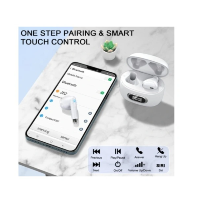 Słuchawki bezprzewodowe Drsaec J52 białe