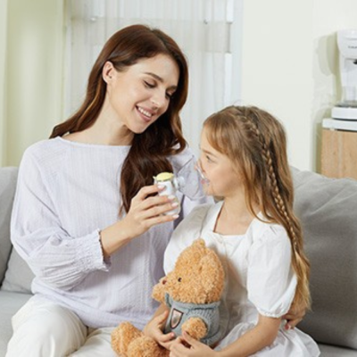 Nebulizer Air Kids feelife biało szary