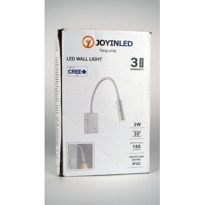 JOYINLED kinkiet biały LED