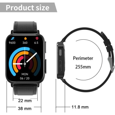 Smartwatch DigiKuber SpO2 czarny