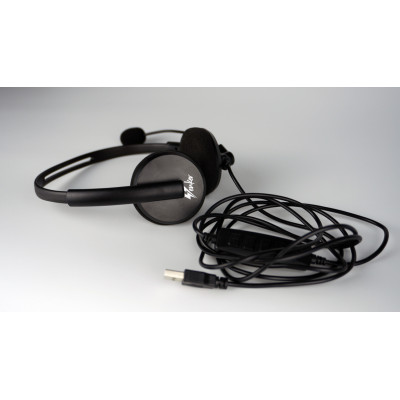 Słuchawki nagłowne z mikrofonem USB Venker U15